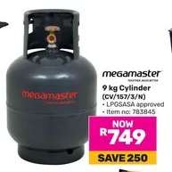 Megamaster 9 kg Cylinder