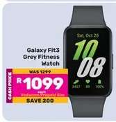 Galaxy Fit3 Grey Fitness Watch