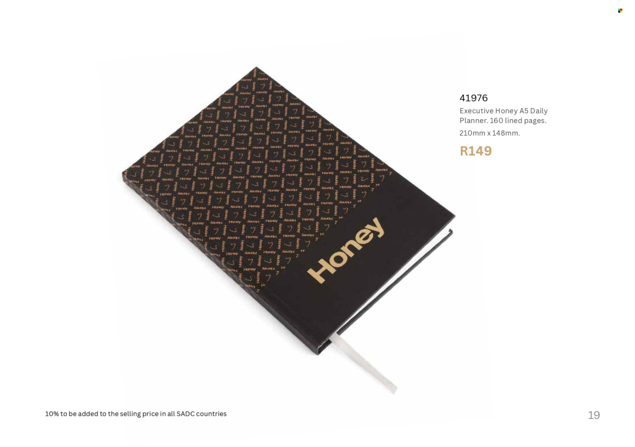 Honey specials. Page 21