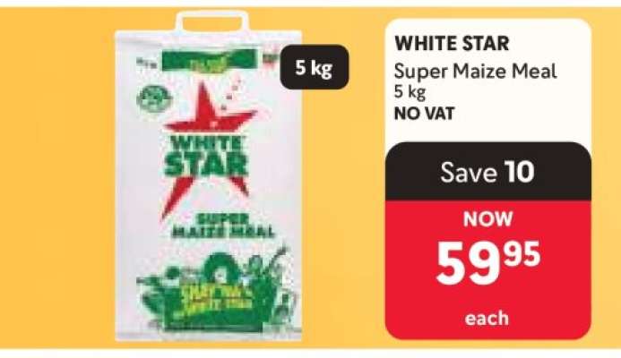 White Star Super Maize Meal 5 kg