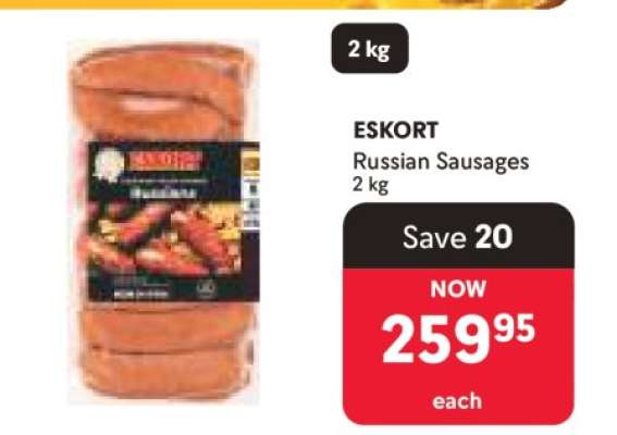 ESKORT Russian sausages