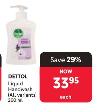 DETTOL Liquid Handwash (All variants)