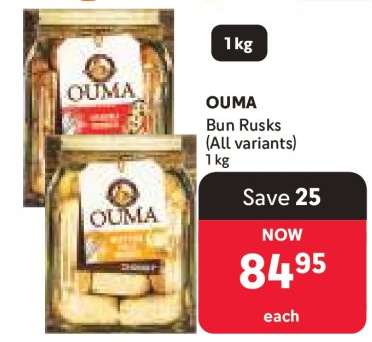 OUMA Bun Rusks