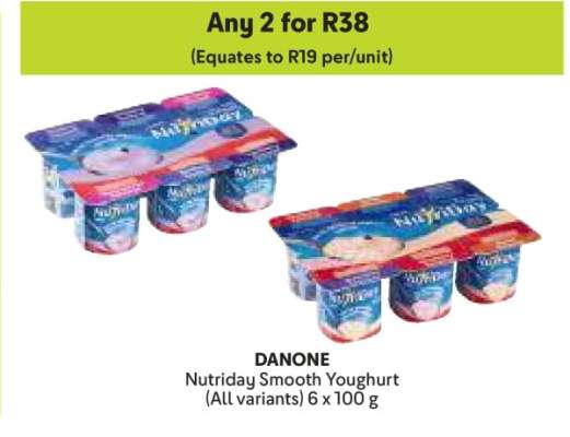 Danone Nutriday Smooth Yoghurt
