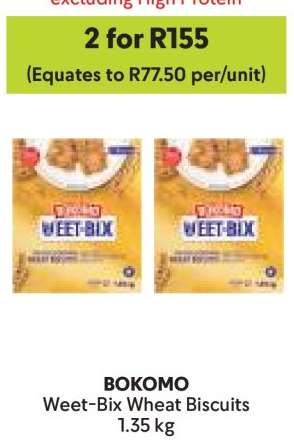 BOKOMO Weet-Bix Wheat Biscuits