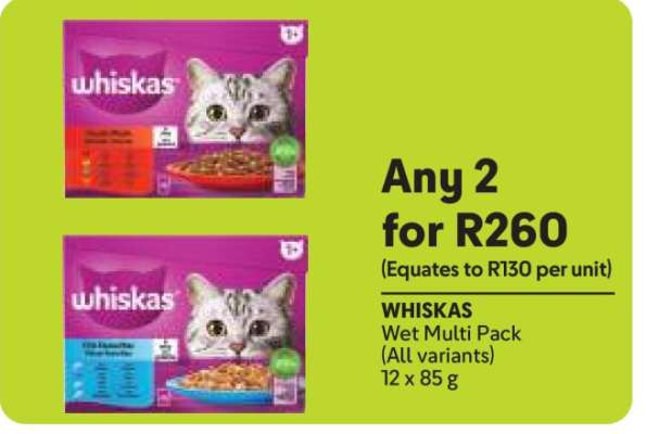 WHISKAS Wet Multi Pack