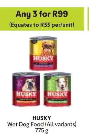HUSKY Wet Dog Food (All variants)