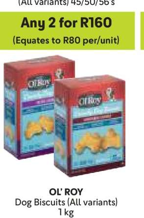 OL'ROY Dog Biscuits (All variants)
