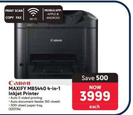 Canon MAXIFY MB5440 4-in-1 Inkjet Printer