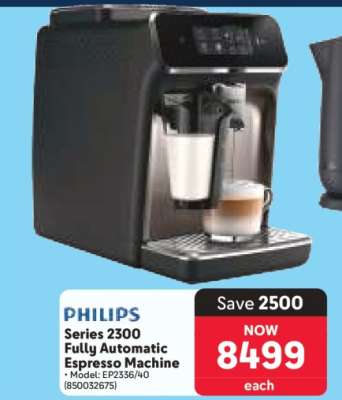 PHILIPS Series 2300 Fully Automatic Espresso Machine