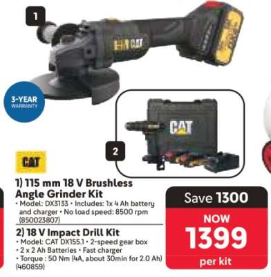18 V Impact Drill Kit