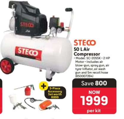 STECO 50 L Air Compressor