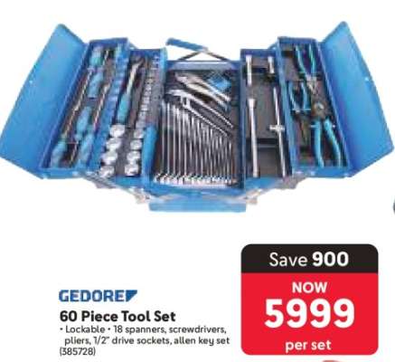 GEDORE 60-Piece Tool Set