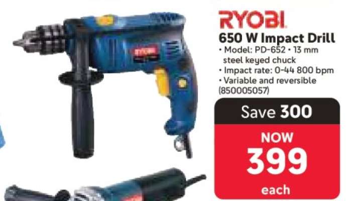 RYOBI 650 W Impact Drill