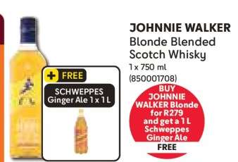JOHNNIE WALKER Blonde Blended Scotch Whisky