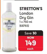 STRETTON'S London Dry Gin