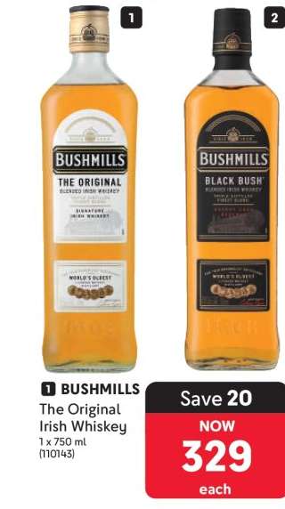 Bushmills The Original Irish Whiskey