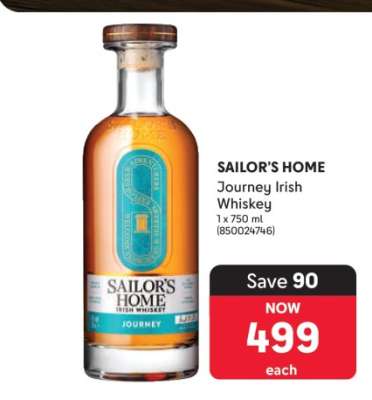 SAILOR’S HOME Journey Irish Whiskey