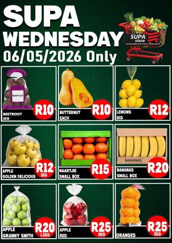 Supa Store catalogue  - 06/05/2026 - 06/05/2026.