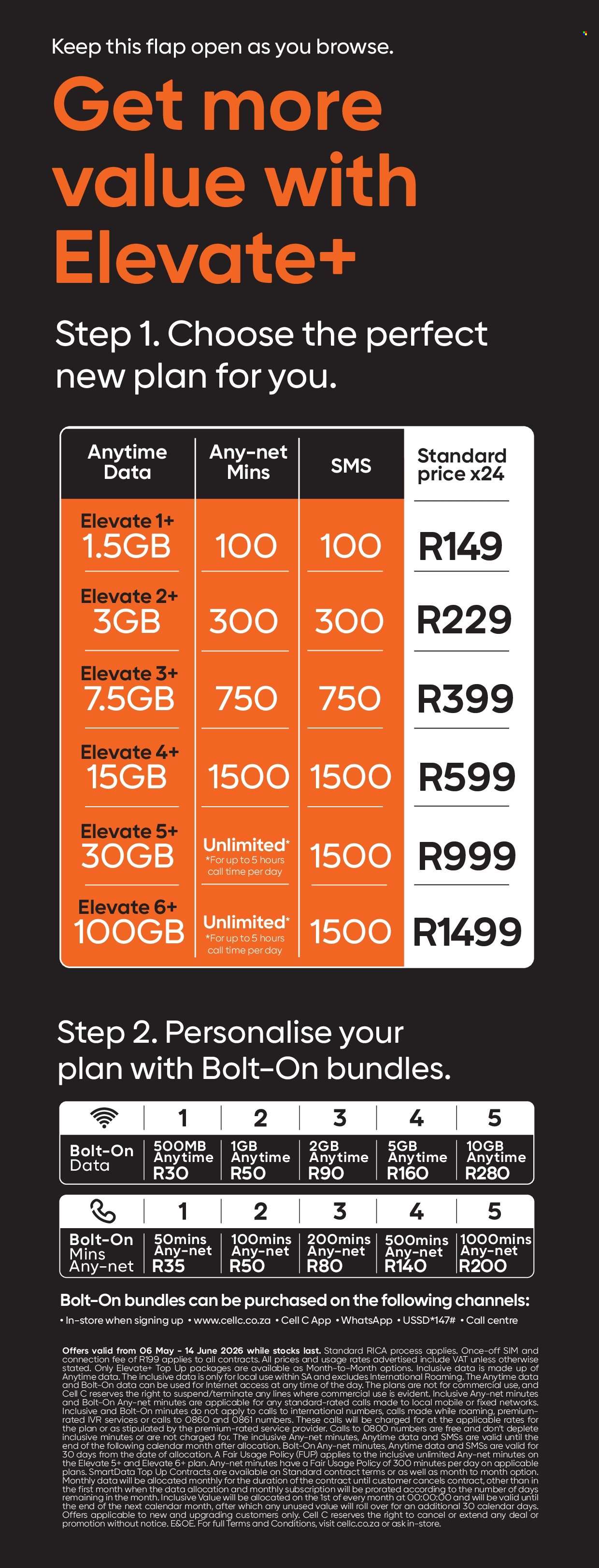 Cell C specials - 06/05/2026 - 14/06/2026. Page 3
