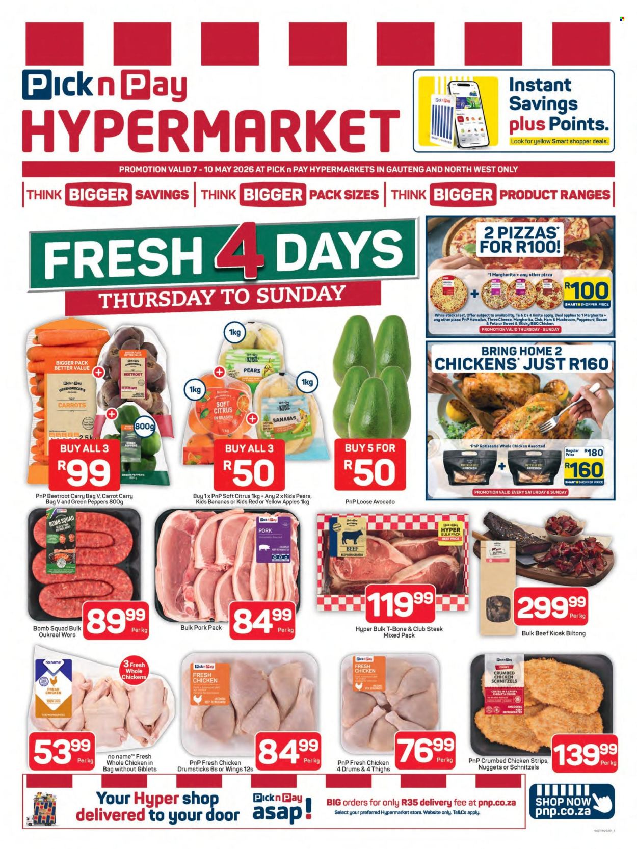 Pick n Pay Hypermarket specials - 07/05/2026 - 10/05/2026. Page 1