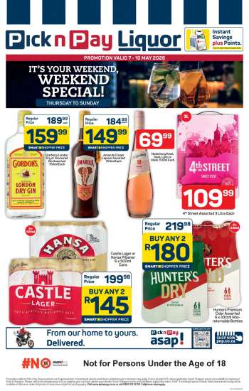 Pick n Pay catalogue  - 07/05/2026 - 10/05/2026.