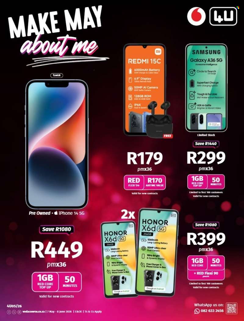 Vodacom catalogue  - 07/05/2026 - 08/06/2026.