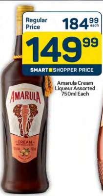Amarula Cream Liqueur Assorted 750ml Each