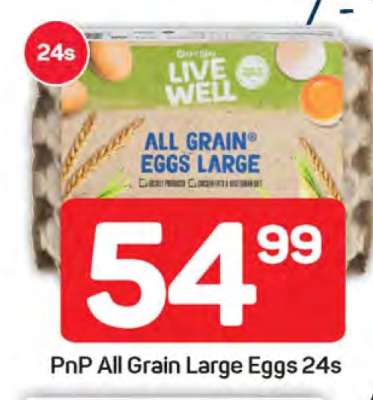 PnP All Grain Large Eggs 24s