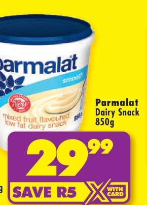 PARMALAT DAIRY SNACK 850g