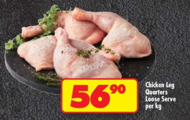 CHICKEN LEG QUARTERS LOOSE SERVE per kg