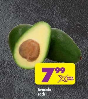 AVOCADO each
