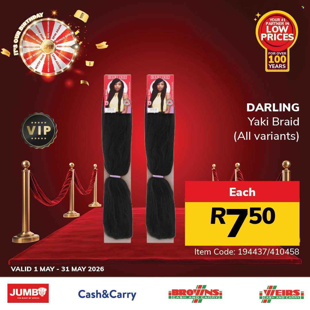 Jumbo Cash & Carry specials - 01/05/2026 - 31/05/2026. Page 4