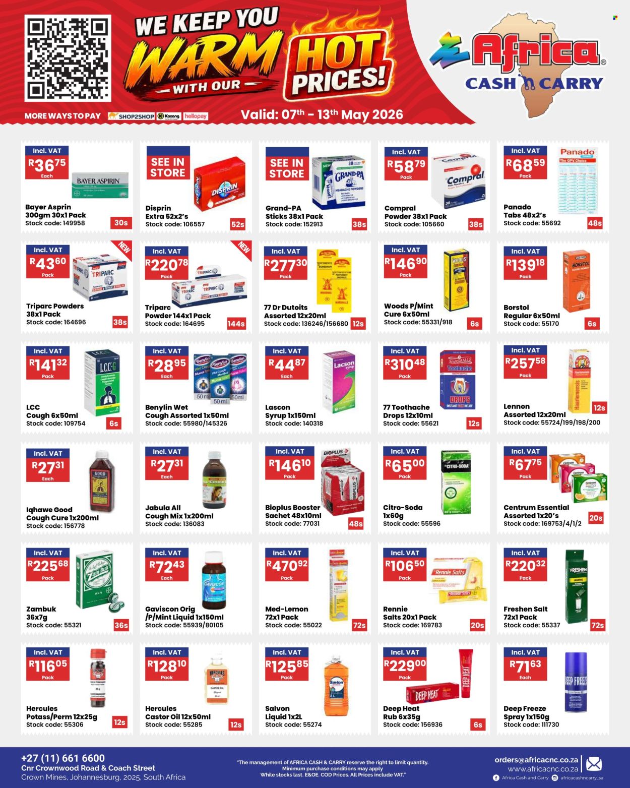 Africa Cash & Carry specials - 07/05/2026 - 13/05/2026. Page 9