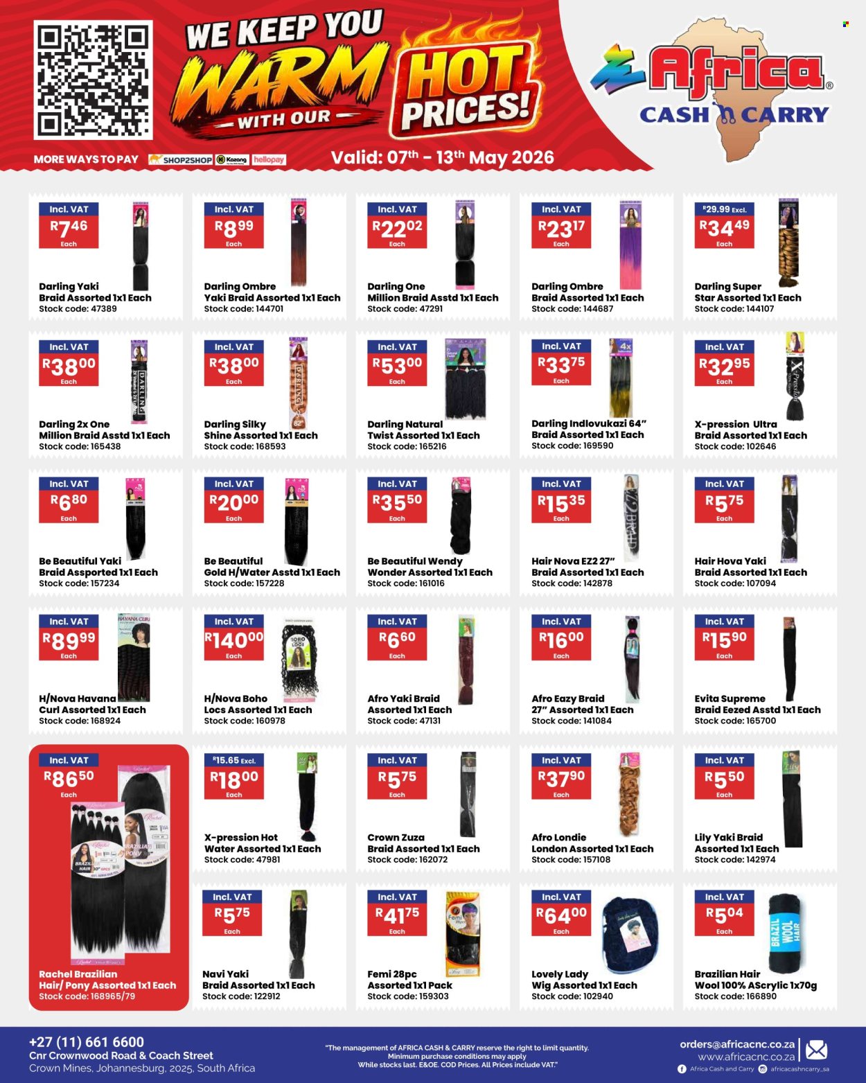 Africa Cash & Carry specials - 07/05/2026 - 13/05/2026. Page 20