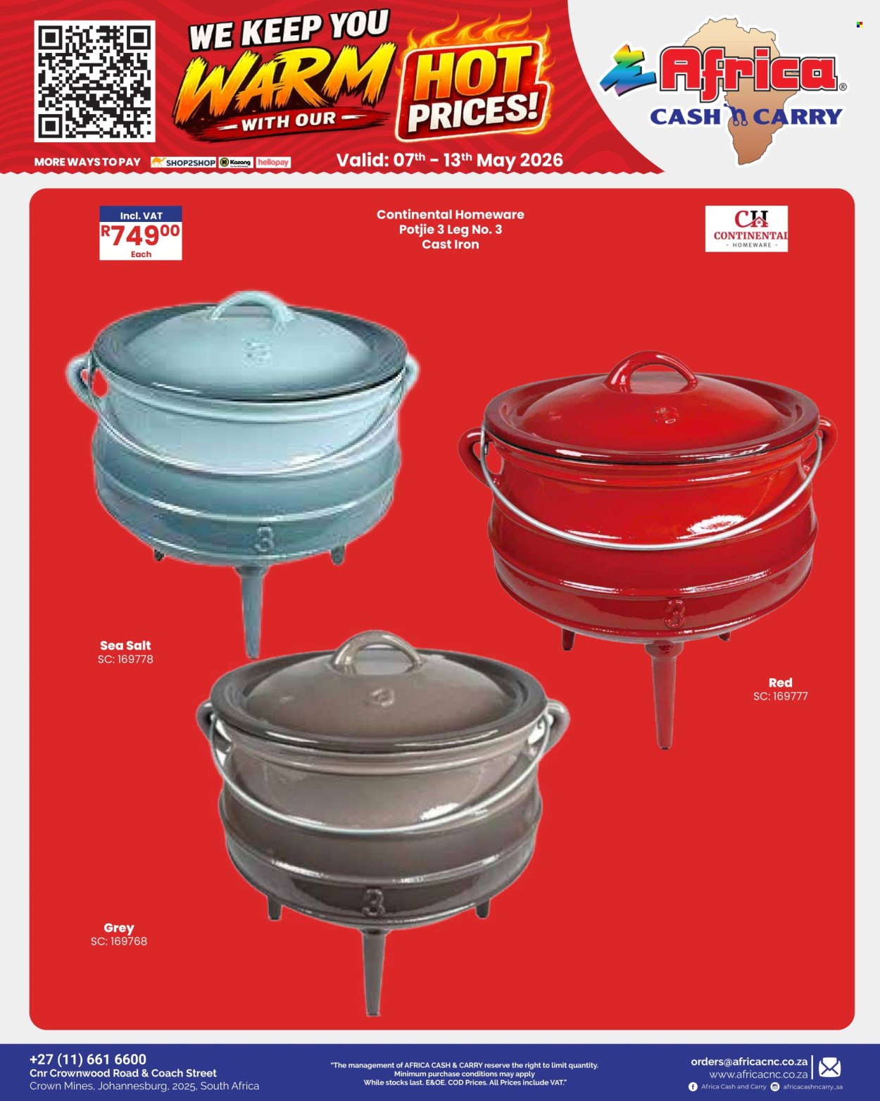 Africa Cash & Carry specials - 07/05/2026 - 13/05/2026. Page 32