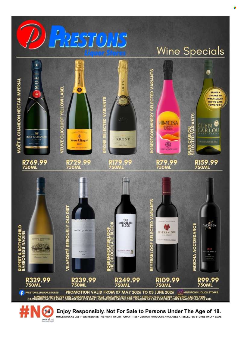 Prestons Liquor Stores catalogue  - 07/05/2026 - 03/06/2026.