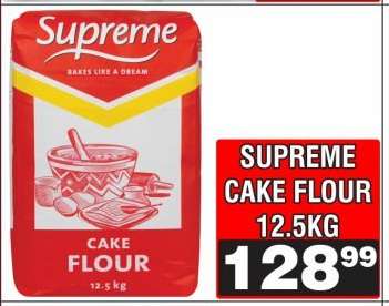 Supreme Cake Flour 12.5kg