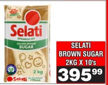 SELATI BROWN SUGAR 2KG X 10's