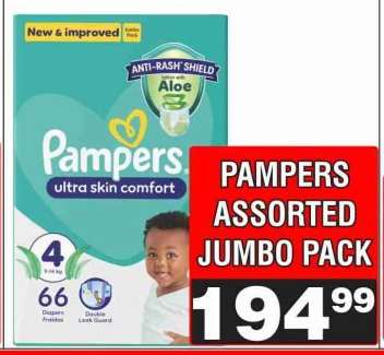 PAMPERS ASSORTED JUMBO PACK