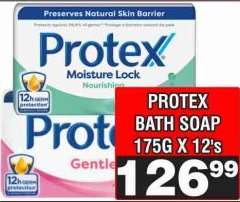 PROTEX BATH SOAP 175G X 12's