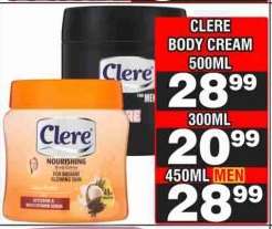 CLERE BODY CREAM 500ML
