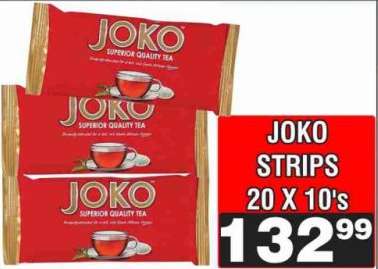 JOKO STRIPS 20 X 10's
