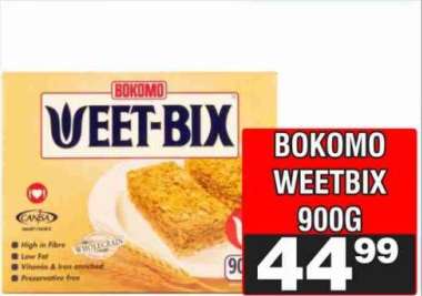 Bokomo Weetbix 900g