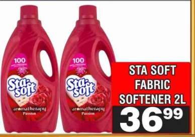 STA-SOFT FABRIC SOFTENER 2ℓ