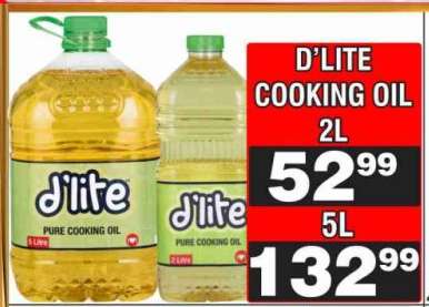 d'LITE COOKING OIL 2L