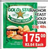 ANCHOR Yeast Gold Star