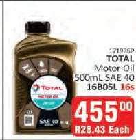 TOTAL Motor Oil
