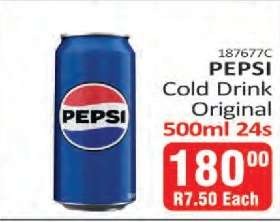 PEPSI Cold Drink Original