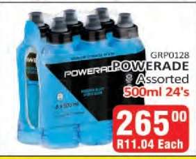 POWERADE Assorted 500ml 24's